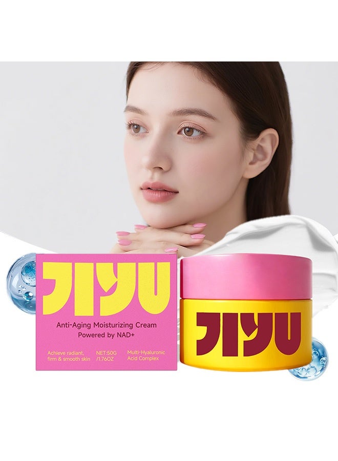 Jiyu Facial care cream - Daily gentle moisturizing to care for facial skin. Comfortable and light texture with fine skin feel and easy absorption. 50g - Image 1